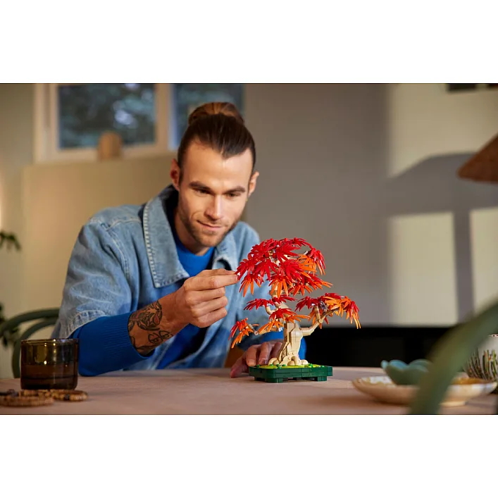 Конструктор LEGO Botanicals Бонсай из японского красного клена (10348)
