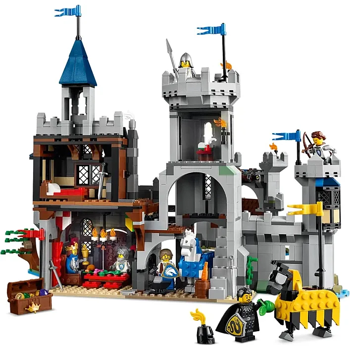 Конструктор LEGO Creator Середньовічний замок із лицарем на коні (31168)