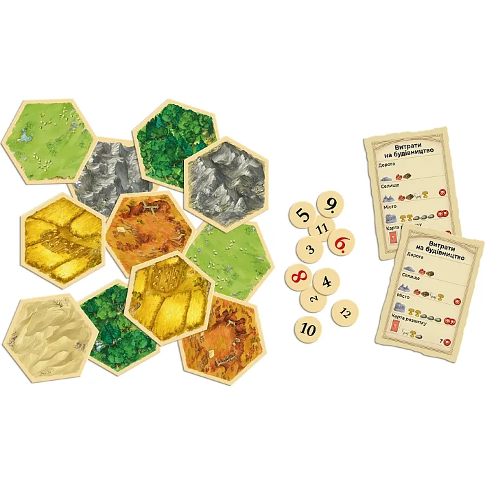 Настільна гра Rozum Catan Доповнення для 5-6 гравців (R101UA)