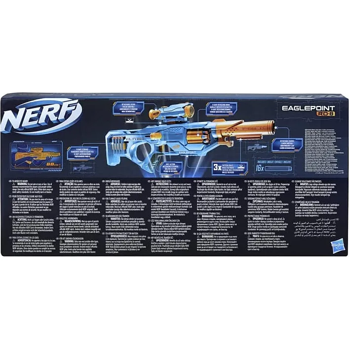 Іграшкова зброя Hasbro Nerf Еліт 2.0 EaglePoint RD 8 (F0423)
