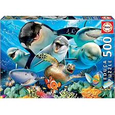 Пазл Educa Подводное селфи 500 элементов (6425285)