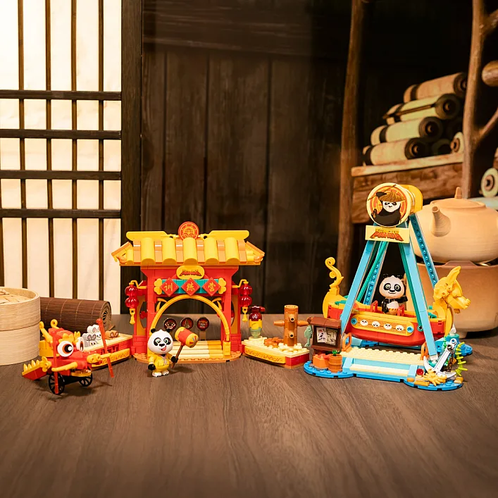 Конструктор Pantasy Kungfu Panda - Катання на піратському кораблі (86516)