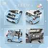 Конструктор LOZ mini Автомобиль MINI голубой (1131)