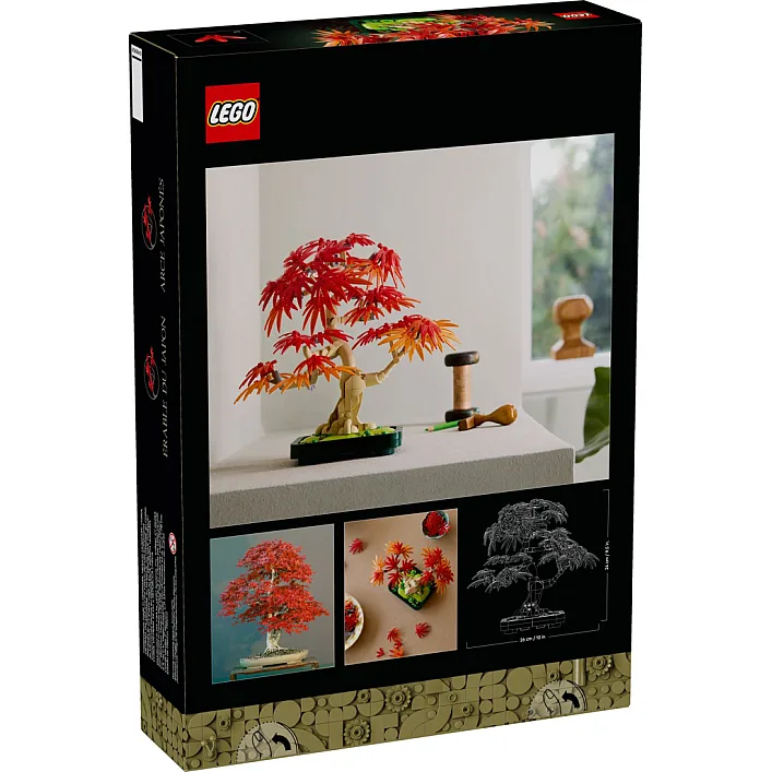 Конструктор LEGO Botanicals Бонсай из японского красного клена (10348)