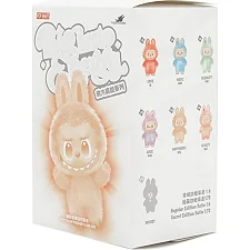 Мягкая игрушка No Brand сюрприз Labubu Третье поколение 17 см Mix color Затемненный пакет (YT42135)