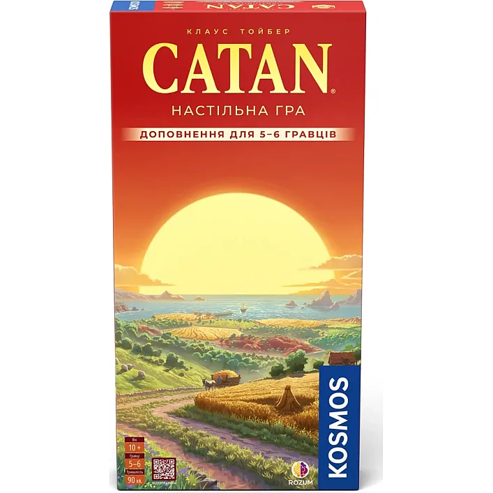 Настільна гра Rozum Catan Доповнення для 5-6 гравців (R101UA)