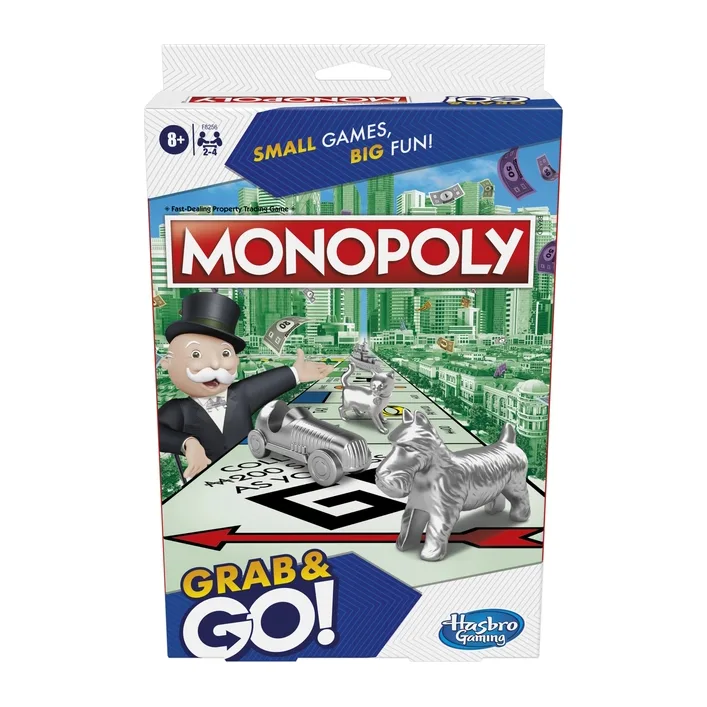 Настільна гра Hasbro дорожня Монополія (F8256)