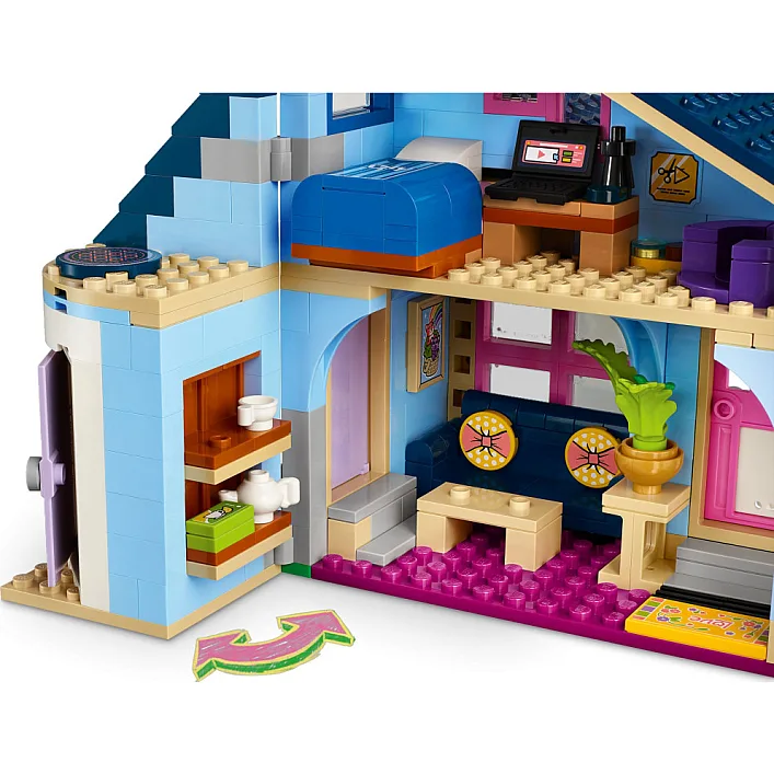 Конструктор LEGO Friends Семейные дома Олли и Пейсли 1126 деталей (42620)