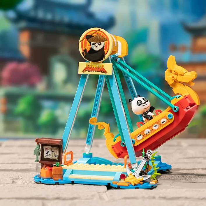 Конструктор Pantasy Kungfu Panda - Катання на піратському кораблі (86516)