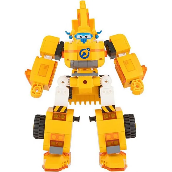 Конструктор Super Wings Blocks 2-in-1 Buildable Transforming Vehicle Donnie, Донни (EU385007)