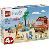 Конструктор LEGO Bluey Пляж и семейная поездка на автомобиле Блуи (11202)