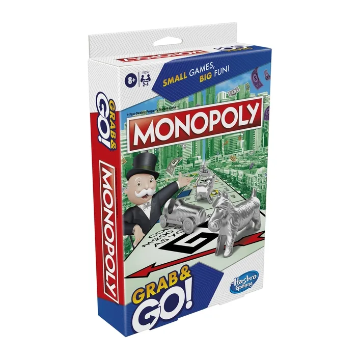 Настільна гра Hasbro дорожня Монополія (F8256)