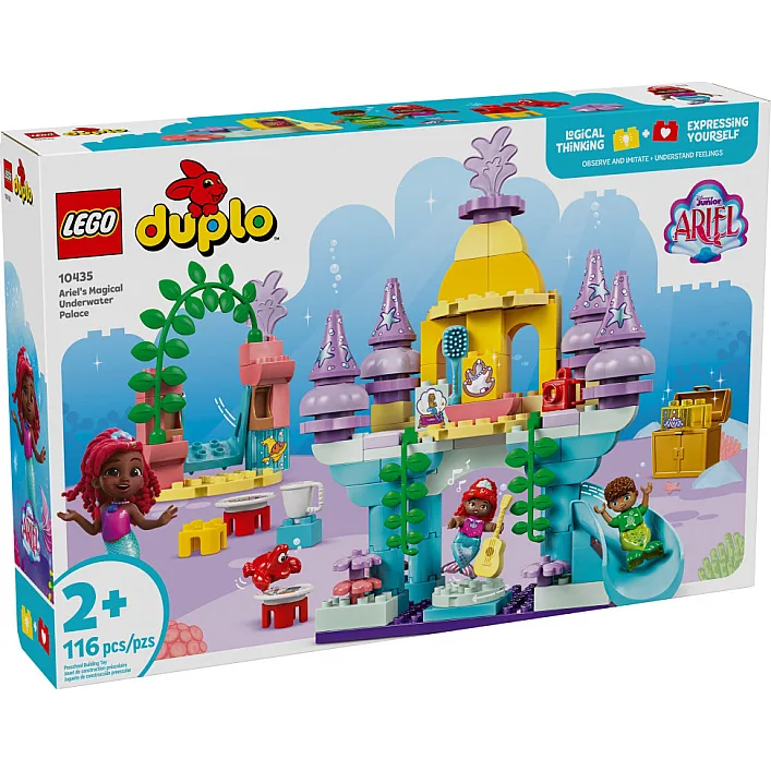Конструктор LEGO DUPLO Disney Чарівний підводний палац Аріель (10435)