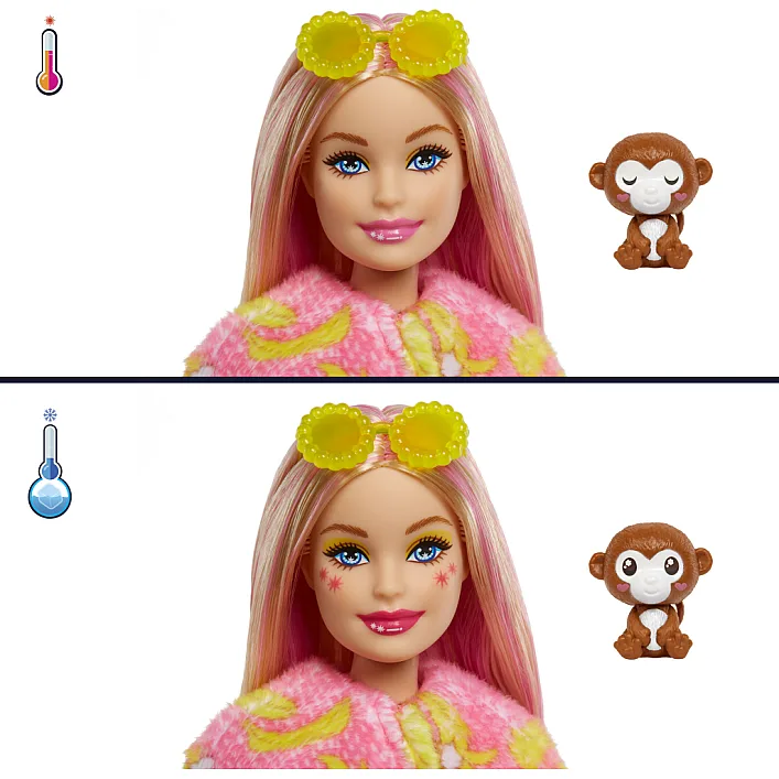 Лялька Barbie Cutie Reveal Друзі з джунглів Мавпеня (HKR01)