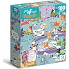 Пазл DoDo Шукай та знаходь Котяче кафе, 100 елементів (300667)