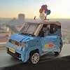 Конструктор LOZ mini Автомобиль MINI голубой (1131)