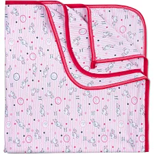 Одеяло детское Miniworld с зайчиками (13100-pink1)