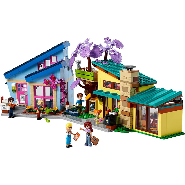 Конструктор LEGO Friends Семейные дома Олли и Пейсли 1126 деталей (42620)