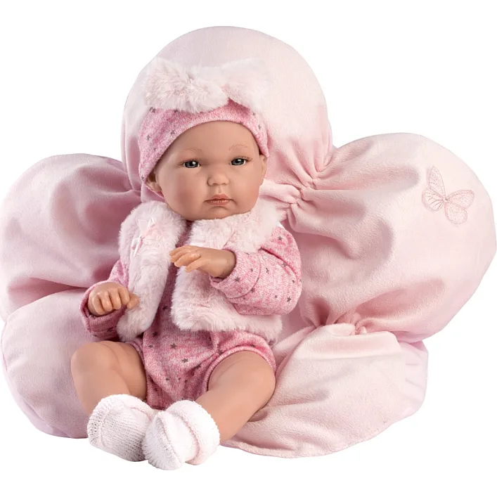 Пупс Llorens Bimba Con Cojin Rosa, 35 см (63592)