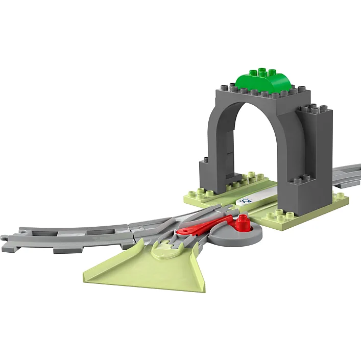 Конструктор LEGO DUPLO Town Дополнительный набор. Железнодорожный тоннель и пути (10425)