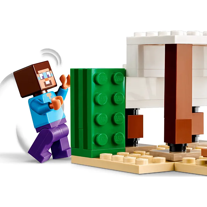 Конструктор LEGO Minecraft Экспедиция Стива в пустыню 75 деталей (21251)