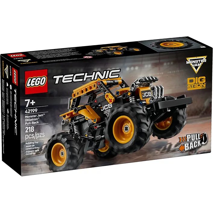 Конструктор LEGO echnic Monster Jam DIGatron с инерционным двигателем (42199)