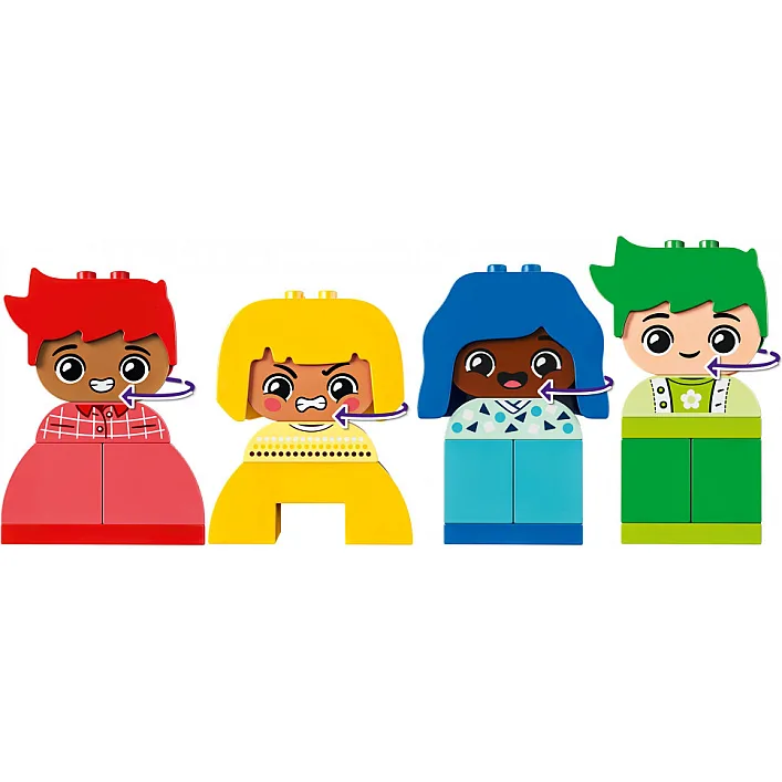 Конструктор LEGO DUPLO My First Сильні почуття та емоції 23 деталей (10415)