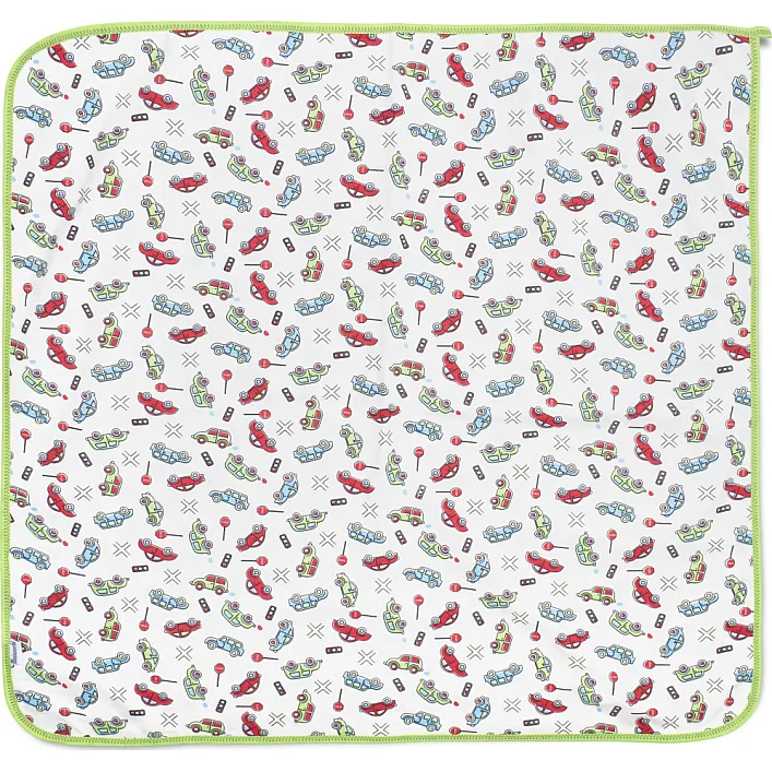 Одеяло детское Miniworld с машинками (13100-green)
