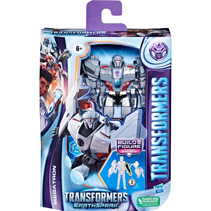 Трансформер Hasbro Transformers EarthSpark Deluxe Мегатрон (F6231_F6733)