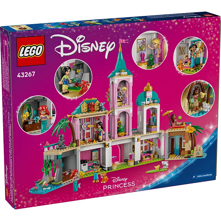 Конструктор LEGO Disney Замок принцессы и королевские любимцы (43267)