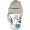 Поїльник-непроливайка Canpol babies Exotic Animals з трубочкою і обтяжувачем 270 мл Сіра (56/606_grey)
