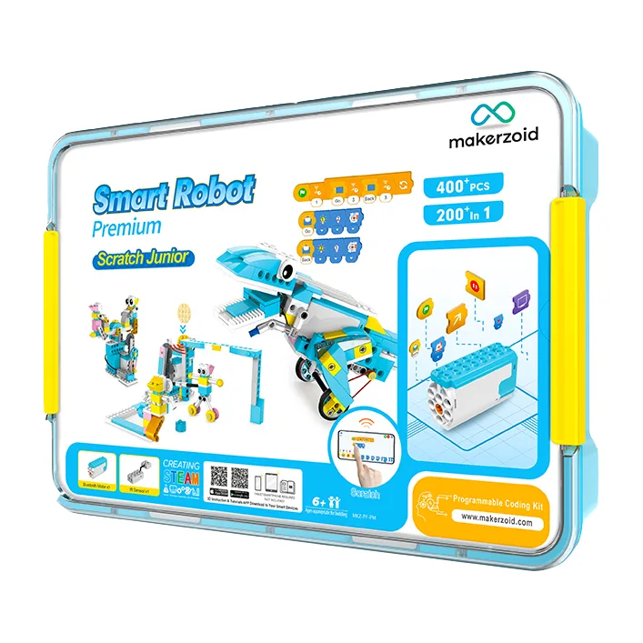 Конструктор Makerzoid Smart Robot Premium (MKZ-PF-PM)