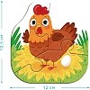Пазл DoDo 4 в 1 Baby puzzle. Сільські тварини (300686)