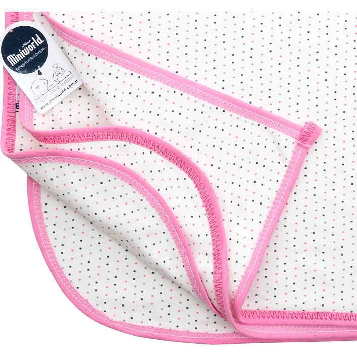 Одеяло детское Miniworld в горошек (13100-pink)
