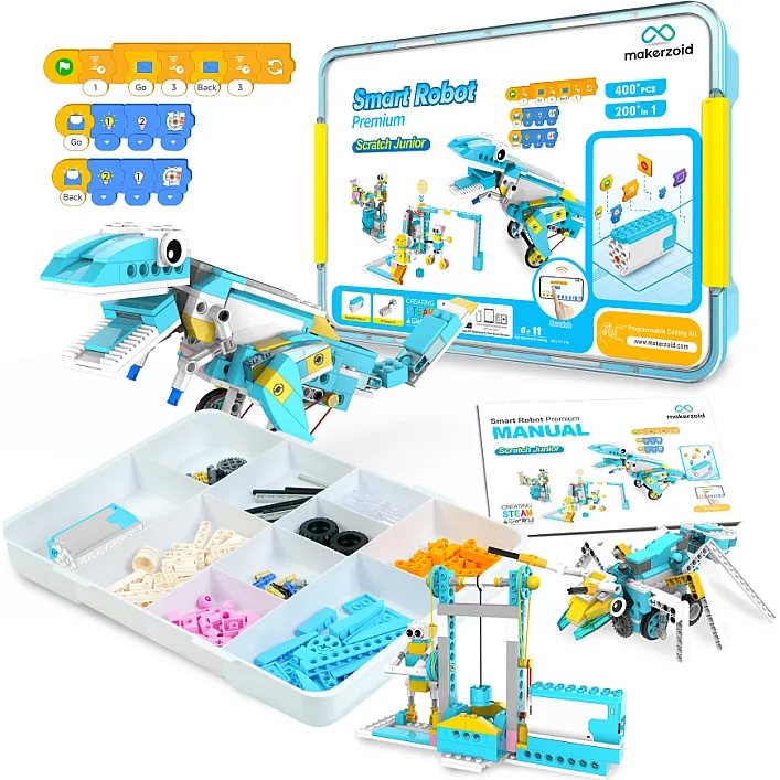 Конструктор Makerzoid Smart Robot Premium (MKZ-PF-PM)
