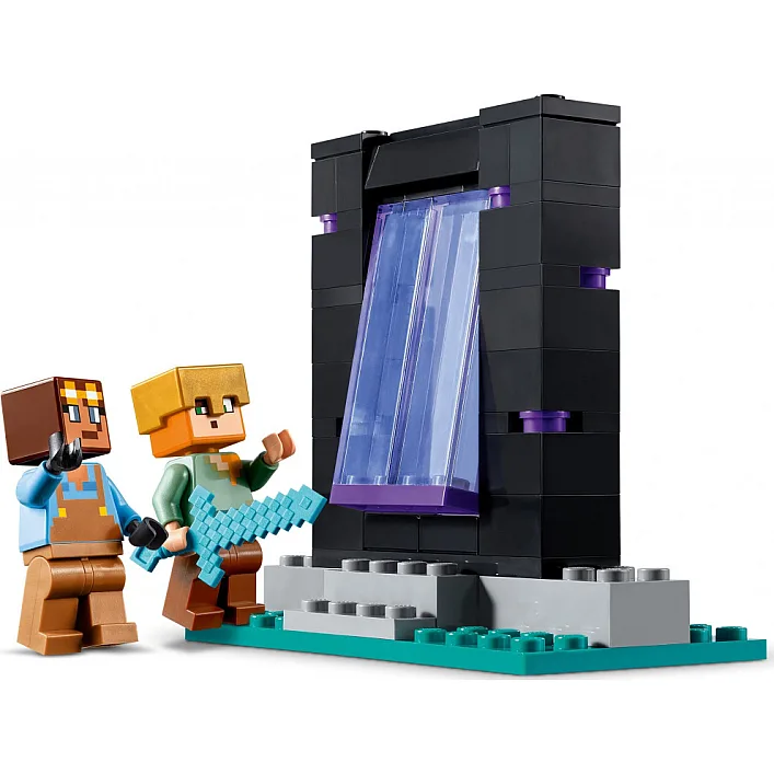 Конструктор LEGO Minecraft Зброярня 203 деталей (21252)