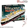Пазл Cubic Fun Трехмерная головоломка-конструктор Титаник (T4012h)
