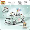 Конструктор LOZ mini Мини-кабриолет (1132)