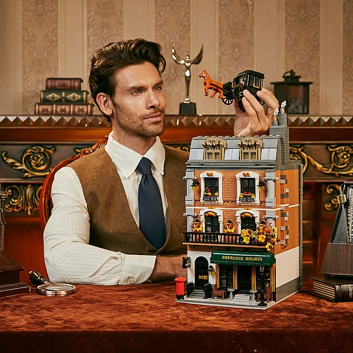 Конструктор Pantasy Шерлок Холмс: Квартира 221B на Бейкер-стрит (85014)
