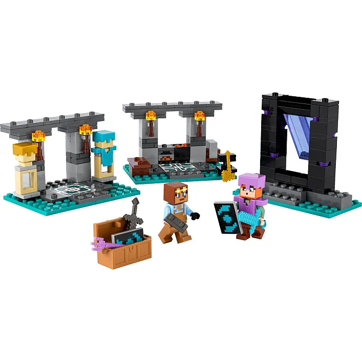 Конструктор LEGO Minecraft Зброярня 203 деталей (21252)