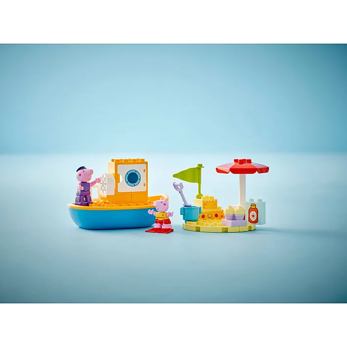 Конструктор LEGO DUPLO Peppa Pig Морская прогулка Пеппы на лодке (10432)