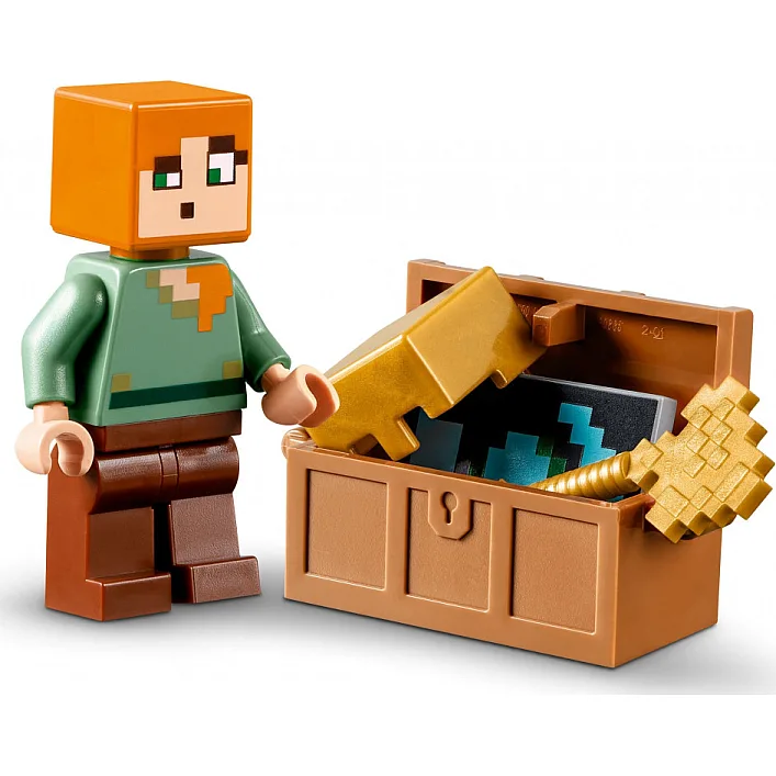 Конструктор LEGO Minecraft Зброярня 203 деталей (21252)