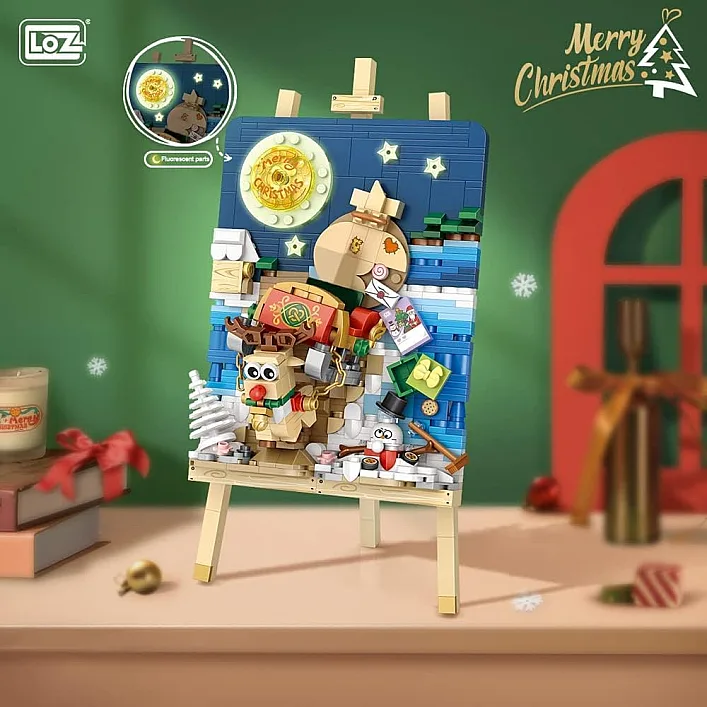 Конструктор LOZ mini Sleigh car без фігурок (1282)