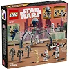 Конструктор LEGO Star Wars Клоны-пехотинцы и Боевой дроид. Боевой набор 215 деталей (75372)
