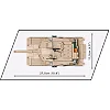 Конструктор Cobi Танк M1A2 Абрамс, 975 деталей (COBI-2622)