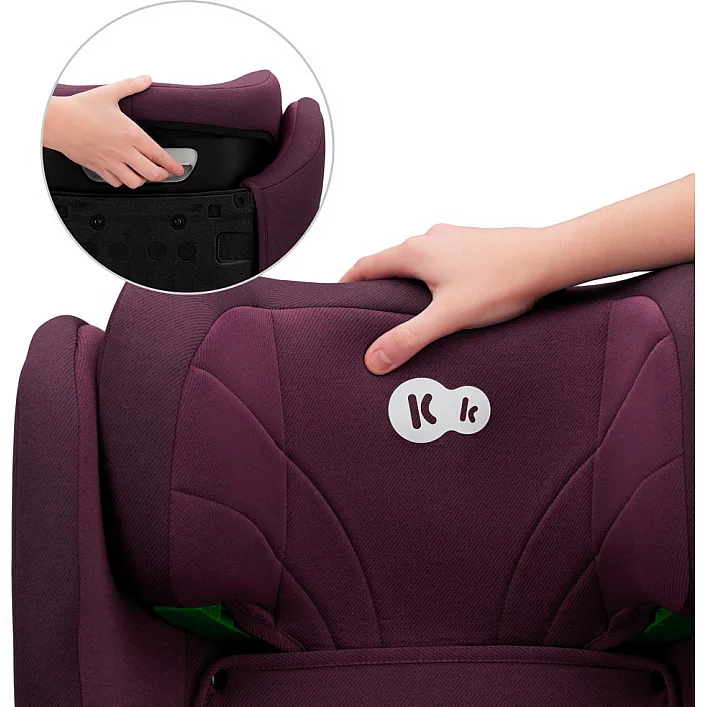 Автокрісло Kinderkraft Junior Fix 2 i-Size Cherry Pearl (KCJUFI20RED0000) (5902533921584)