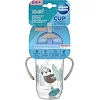 Поїльник-непроливайка Canpol babies Exotic Animals з трубочкою і обтяжувачем 270 мл Сіра (56/606_grey)
