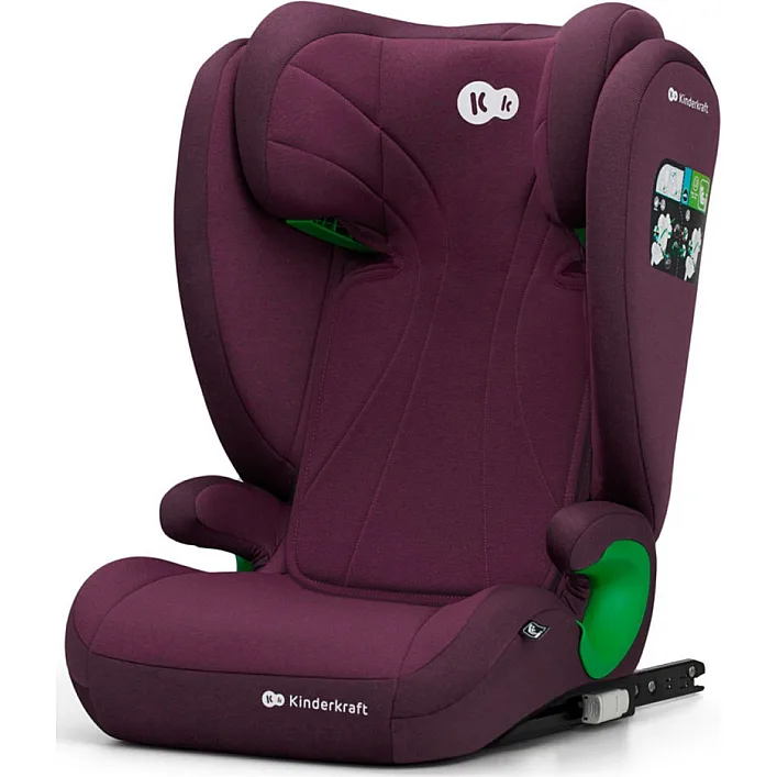 Автокрісло Kinderkraft Junior Fix 2 i-Size Cherry Pearl (KCJUFI20RED0000) (5902533921584)
