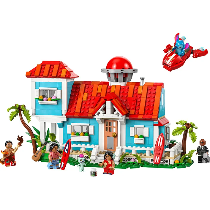 Конструктор LEGO Disney Classic Пляжний будинок Ліло і Стіч (43268)