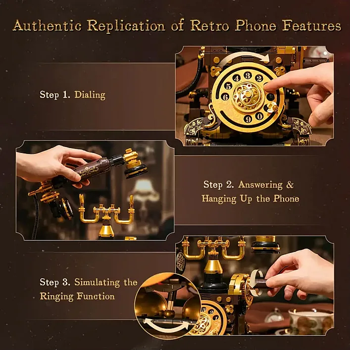 Конструктор Pantasy Original - Retro Phone (85018)